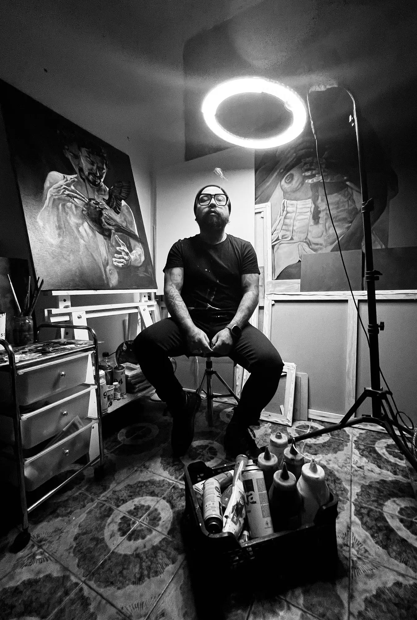 Artists in Studio documentation